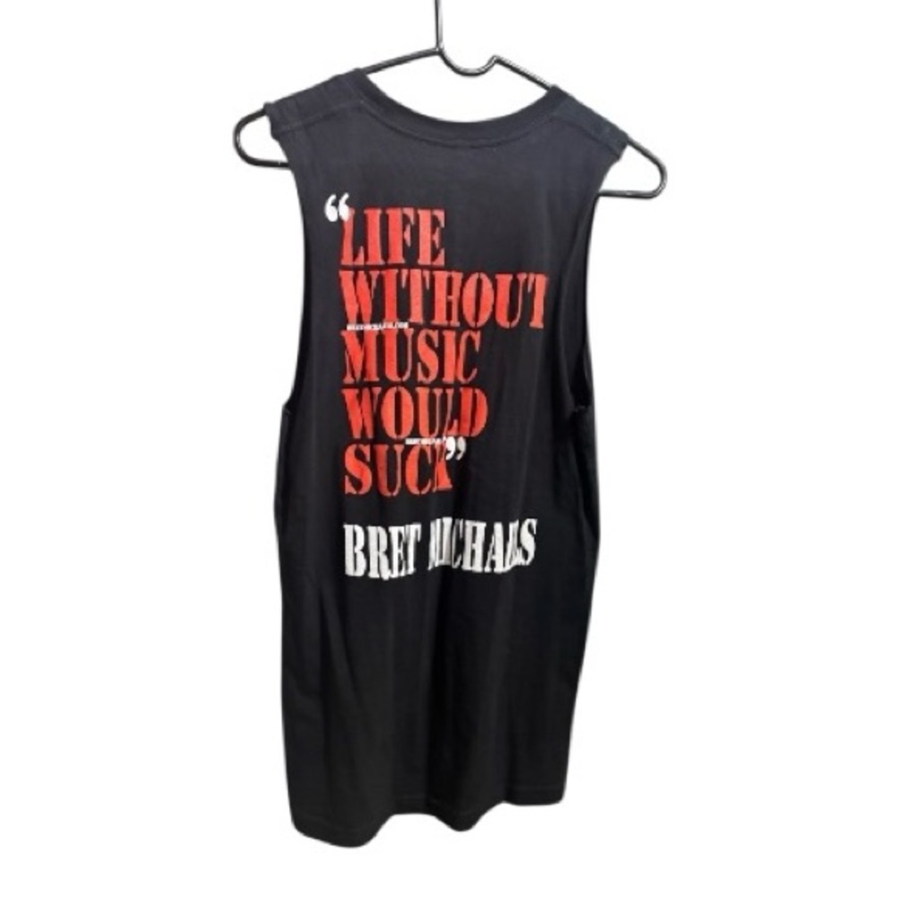 Bret Michaels Tank Top wore by Bret himself - I won this in a charity auction - Picture 2 of 2